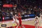 全力肉搏！亚当斯自媒体调侃杨瀚森：欢迎来到NBA😂💪