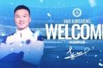 姚均晟在新鹏城0-2铜梁龙的比赛替补出战，迎生涯第200场职业比赛